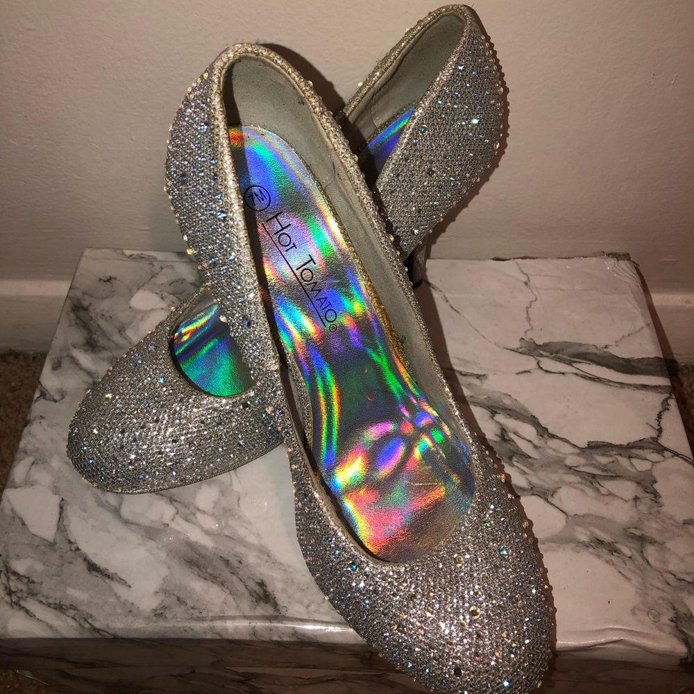 Sparkling Short heels